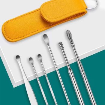 Set Of 6 Ear Pick Earwax Removal Kit