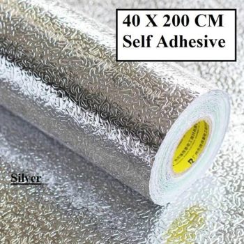 Foil Sheet Sticker Roll Silver & Golden