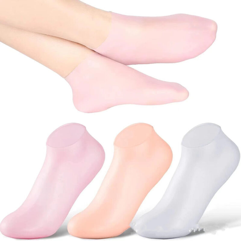 Silicone Moisturizing Gel Heel Socks