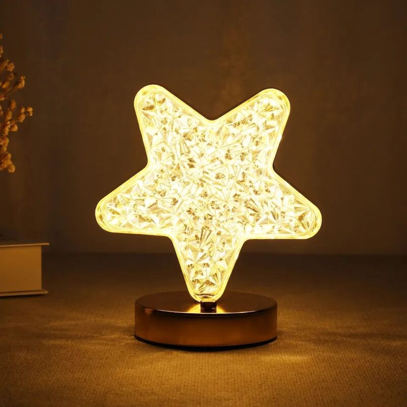 LED Sensor Star Shape Table Lamp