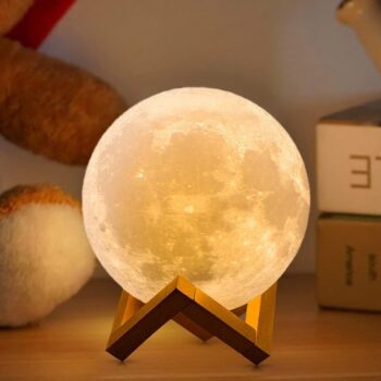 3D USB Moon Lamp