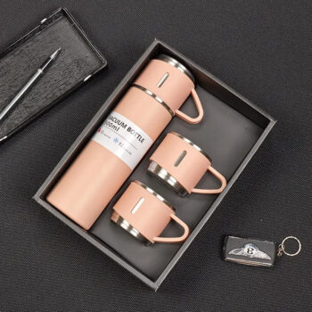 3-Cup Vacuum Flask Bottle